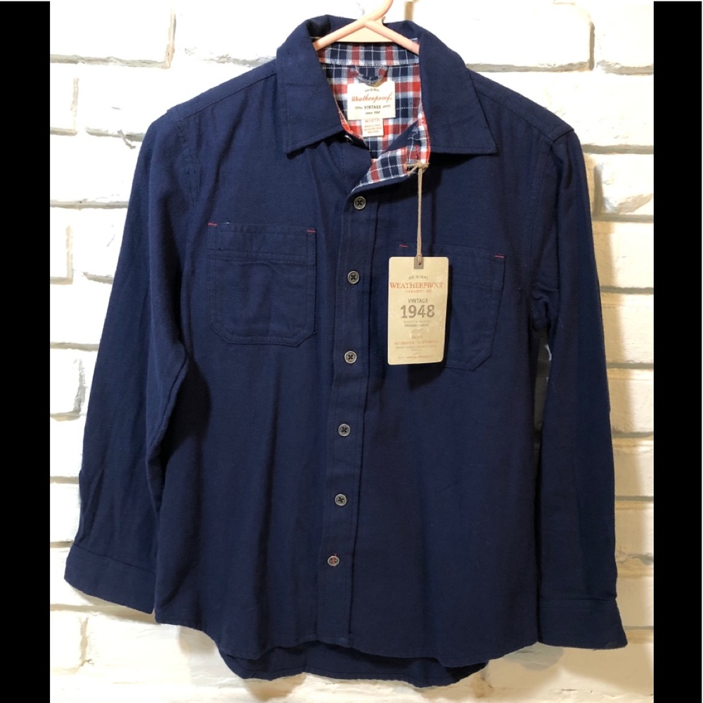 Vintage Long Sleeved button down shirt (NWT)